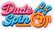 Dudespin logo head